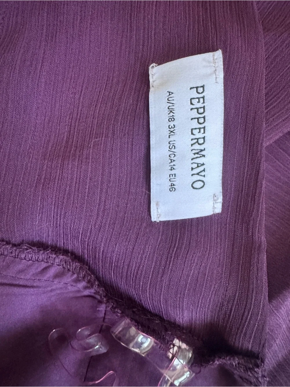 Peppermayo matching strapless